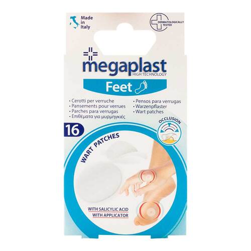 Warzenpflaster 2 Gr&ouml;&szlig;en 1,2 cm + 1,9 cm megaplast - 1