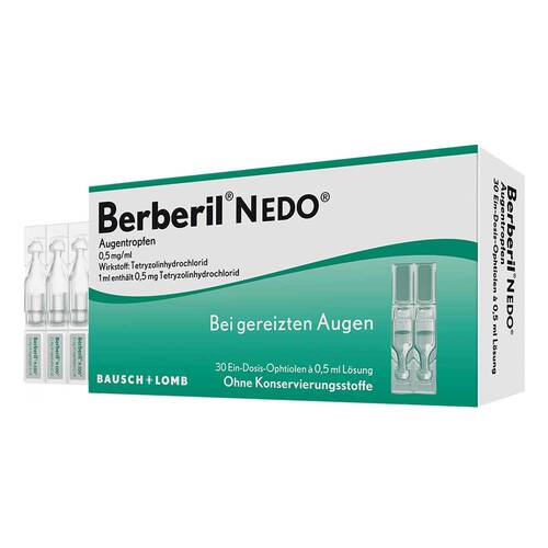 Berberil® N EDO® Augentropfen bei akut ger&ouml;teten, gereizten Augen - 1