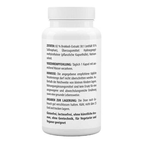Brokkoli 500 / 50 mg Sulforaphan + Selen Kapseln - 3