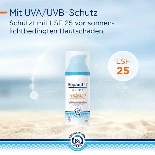 Bepanthol Derma feuchtigkeitsspendende Gesichtscreme LSF 25 - 4