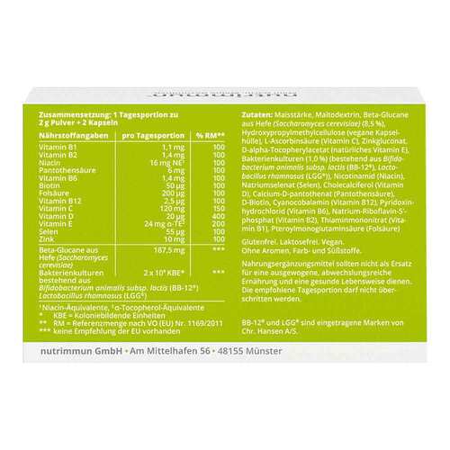 Mybiotik Immugy Kombipackung 15x2 g + 30 Kapseln - 2
