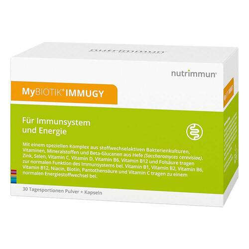 Mybiotik Immugy Kombipackung 30x2 g + 60 Kapseln - 1
