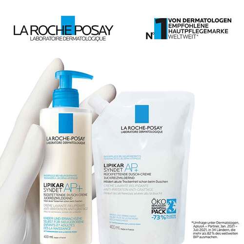 La Roche-Posay Lipikar Syndet AP+ Reinigungs-Cremegel - 6