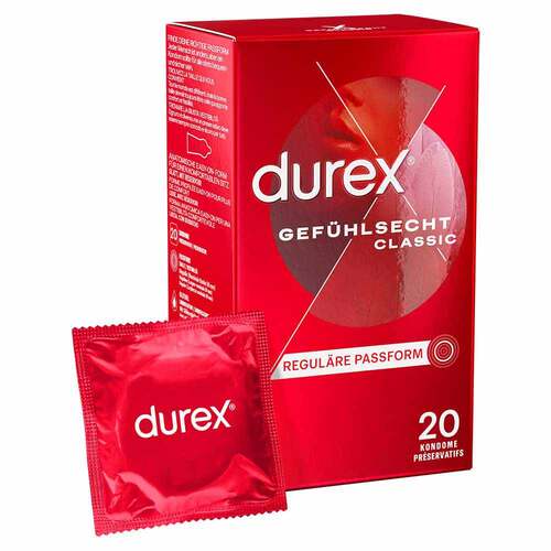 durex® Gef&uuml;hlsecht Classic Kondome - 1