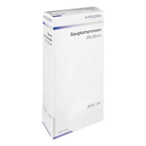 Saugkompressen unsteril 20x20 cm 1229 - 1