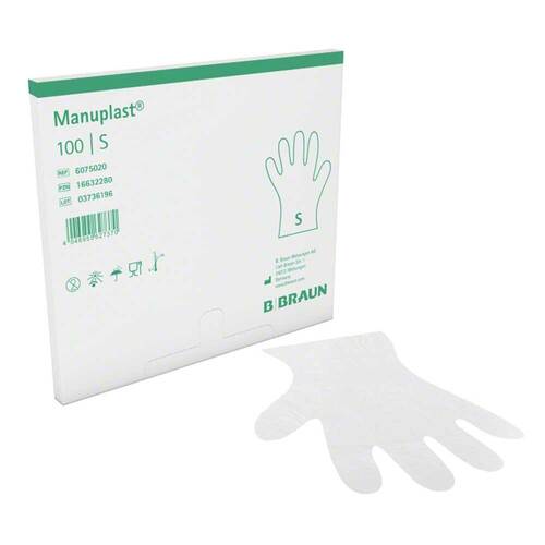 Manuplast Einmal Handschuhe PE Gr&ouml;&szlig;e S - 1