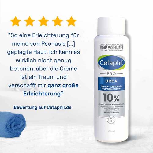 Cetaphil Pro Urea 10% intensiv aufbauende Feuchtigkeitslotion - 5