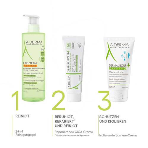 A-Derma Dermalibour + Cica reparierende Creme - 7