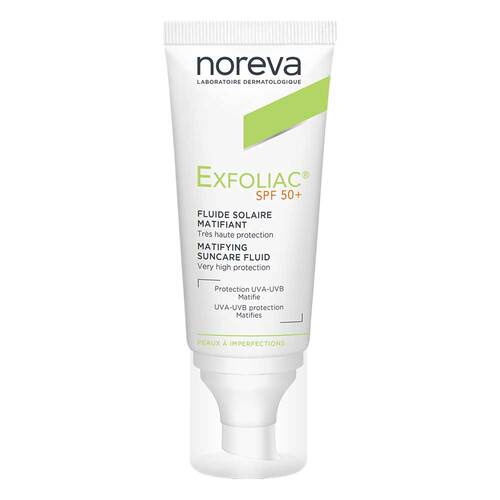 Exfoliac mattierender Sonnenschutz-Fluid LSF 50 +  - 1