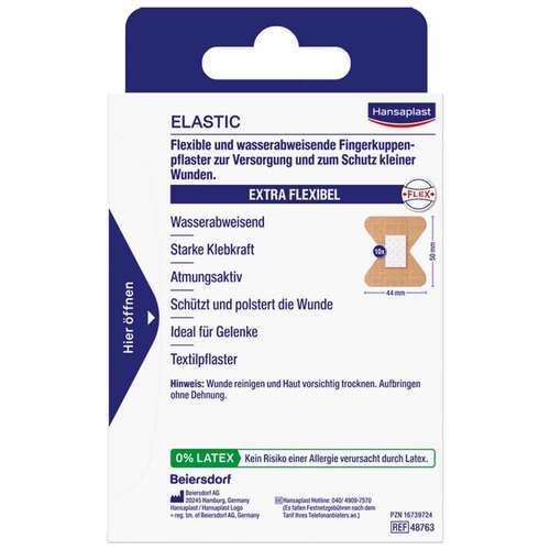 Hansaplast Elastic Fingerkuppen Pflasterstrips - 2