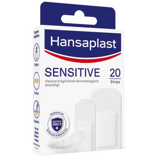 Hansaplast Sensitive Pflaster hypoallergen Strips - 3