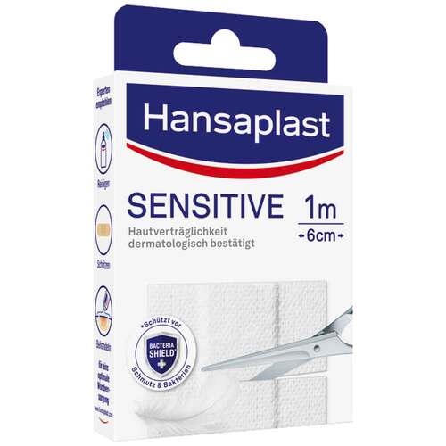 Hansaplast Sensitive Pflaster hypoallergen 6 cmx1 m - 3