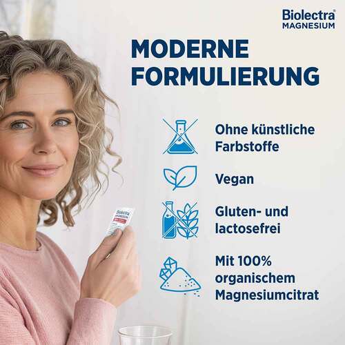 Biolectra Magnesium 486mg intens Trinkpulver Ora-Man. - 3