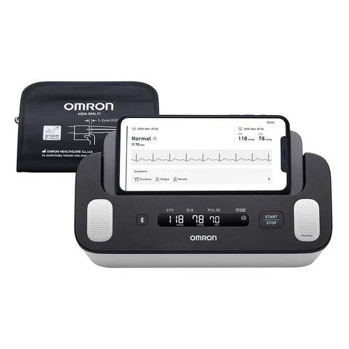 Omron Complete Oberarm Blutdruckmessger&auml;t + EKG - 1