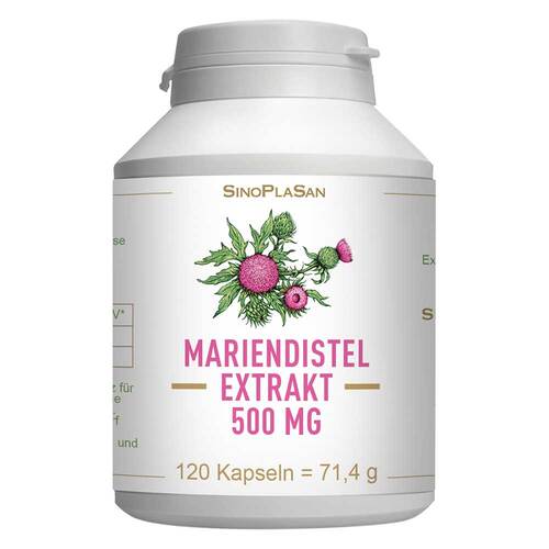 Mariendistel Extrakt 500 mg Mono Kapseln - 1