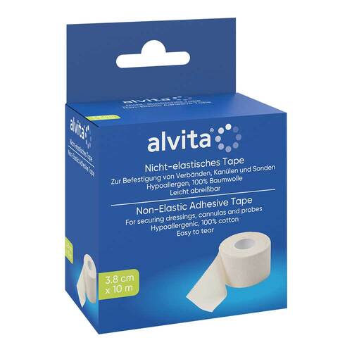 Alvita nicht-elastisches Tape 3,75 cmx10 m - 1
