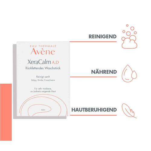Avene Xeracalm A.D r&uuml;ckfettendes Waschst&uuml;ck - 2