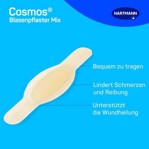  cosmos® Blasenpflaster Mix 3 Gr&ouml;&szlig;en - 3