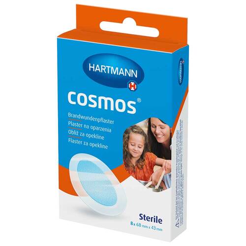 cosmos® Brandwundenpflaster 68 mm x 43 mm steril - 1