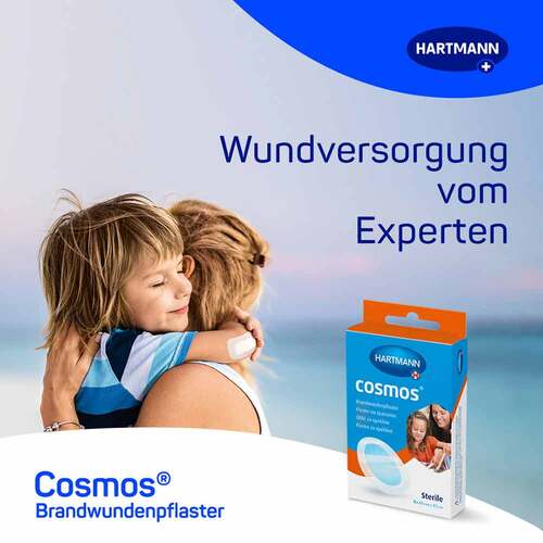 cosmos® Brandwundenpflaster 68 mm x 43 mm steril - 5