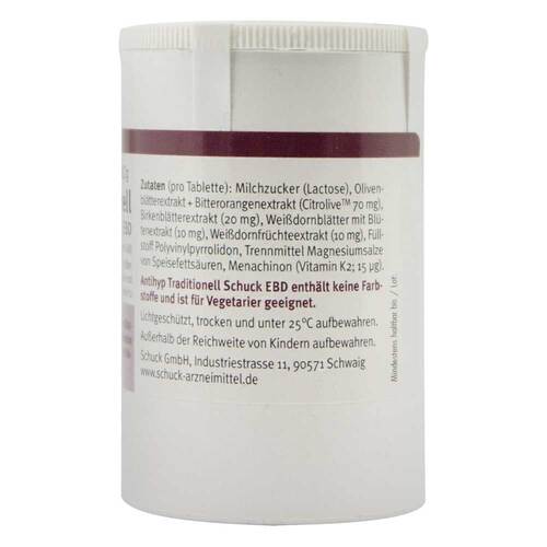 Antihyp Traditionell Schuck ebd Tabletten - 2