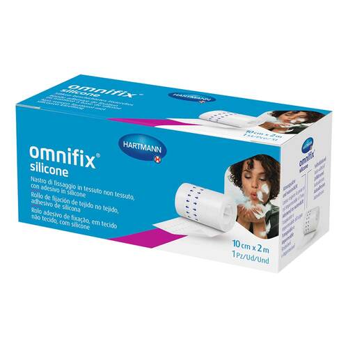 Omnifix silicone Fixiervlies 10 cmx2 m - 1