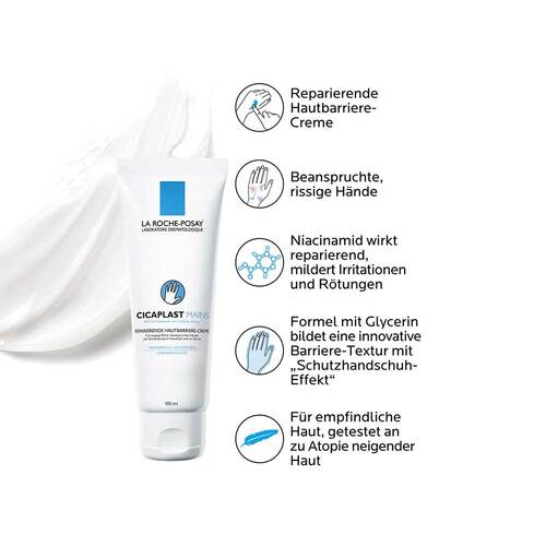 La Roche Posay Cicaplast Handcreme - 4