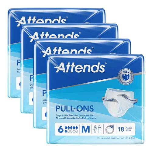 Attends Pull-Ons 6 medium - 1