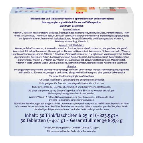 Doppelherz Orthopro Immun Duo system Trinkampullen - 4