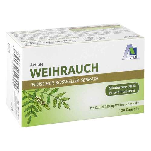 Weihrauch 450 mg Boswellia Serrata Kapseln - 1