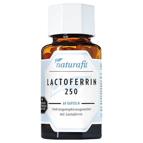 Naturafit Lactoferrin 250 mg aus Kuhmilch Kapseln - 1