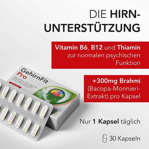 Gehirnfit Pro Kapseln - 2