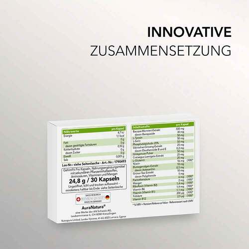 Gehirnfit Pro Kapseln - 3