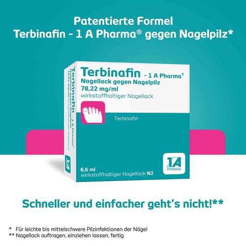 Terbinafin-1A Pharma Nagellack gegen Nagelpilz - 3