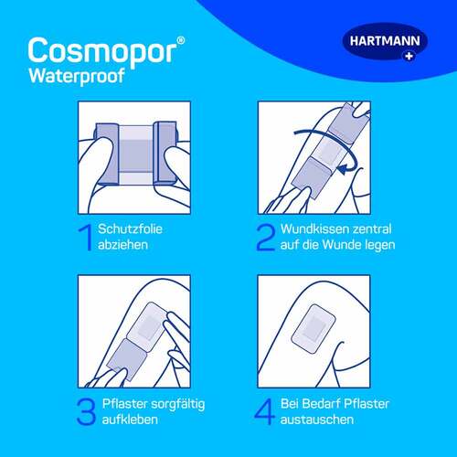 cosmopor® waterproof 7,2 cm x 5 cm steril - 4