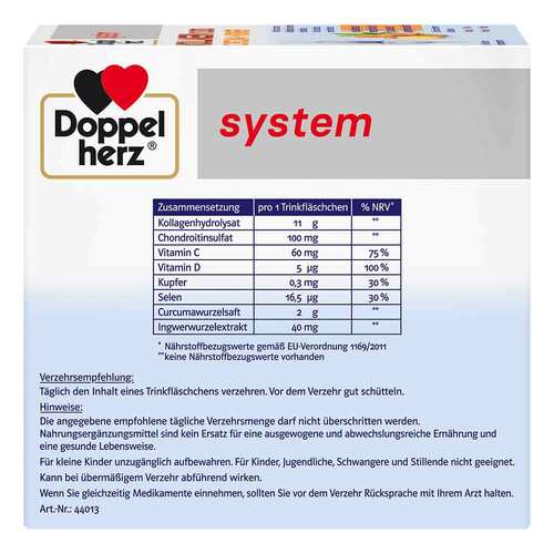 Doppelherz Kollagen 11.000 Curcuma + Ingwer System Trinkampullen - 3