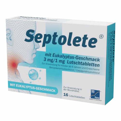 Septolete® Mit Eukalyptus-Geschmack Lutschtablette 16 St Online Bei ...