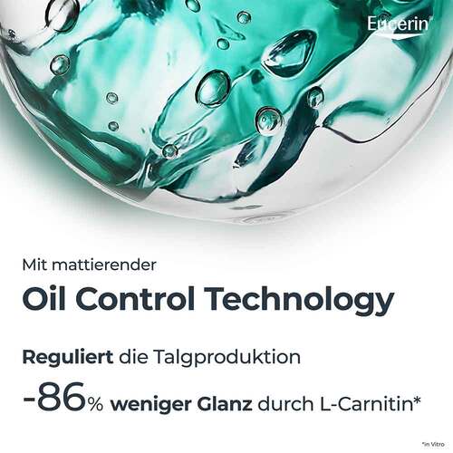 Eucerin Sun Oil Control tinted Creme LSF 50 + mitt. - 6