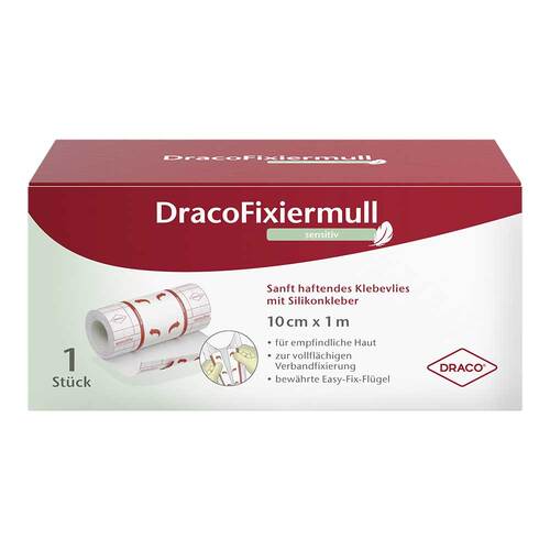 Dracofixiermull sensitiv 10 cmx1 m - 1