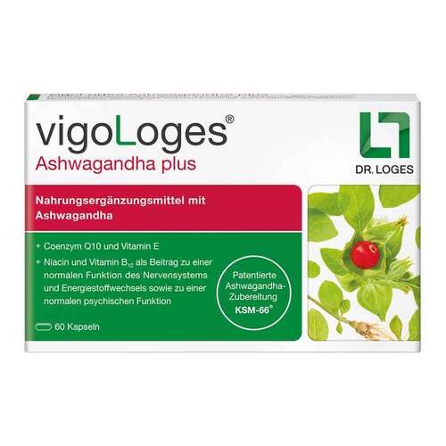 Vigologes Ashwagandha plus Kapseln - 1