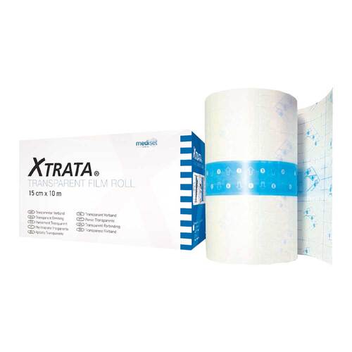 Xtrata transparent Folienverband 15 cmx10 m unsteril Rolle - 1