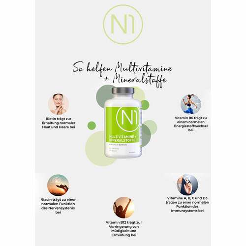 N1 Multivitamine + Mineralstoffe Tabletten - 5