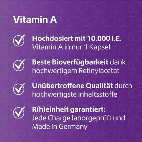 Vitamin A 10.000 I.E. Kapseln - 3