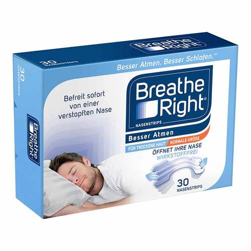 Besser Atmen Breathe Right® Nasenpflaster normal transparent  - 2