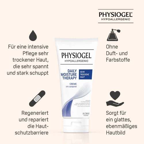 Physiogel Daily Moisture Therapy f&uuml;r sehr trockene Haut Creme  - 3