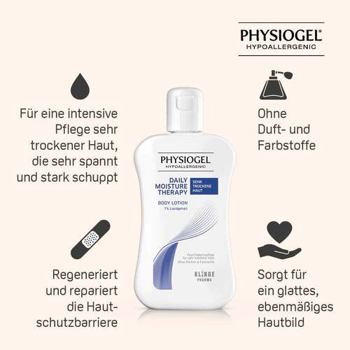 Physiogel Daily Moisture Therapy f&uuml;r sehr trockene Haut Lotion - 3