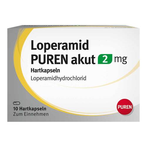 Loperamid Puren akut 2 mg Hartkapseln - 1