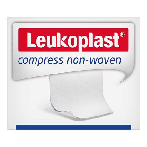 Leukoplast compress non-woven 10x10cm ste.4f - 1