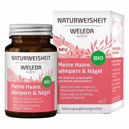 Weleda Naturweisheit Meine Haare Wimpern &amp; N&auml;gel Kapseln - 1