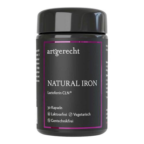 Natural Iron magensaftresistente Kapseln - 1
